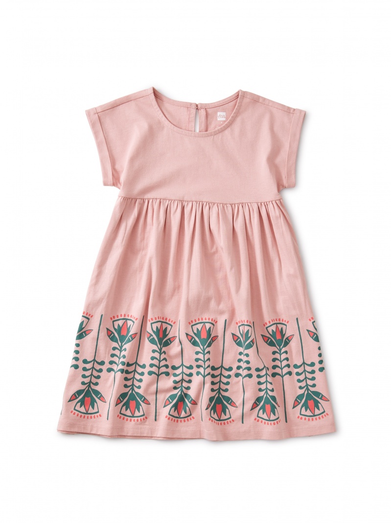 Lotus Graphic Dress