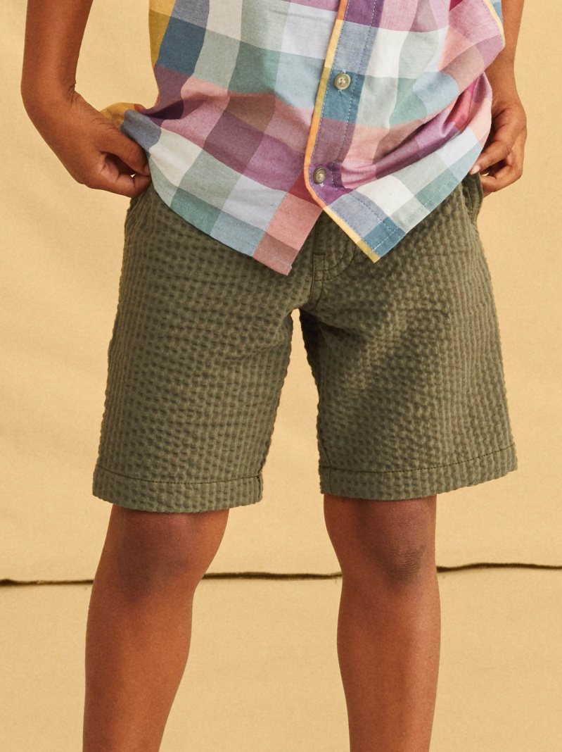 Seersucker Discovery Shorts