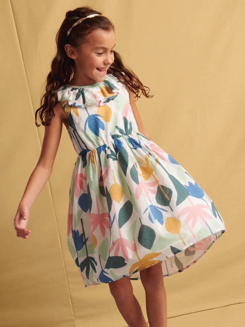Ruffle Hi-Lo Dress