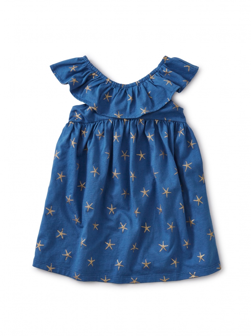 Ruffle Neck Dress