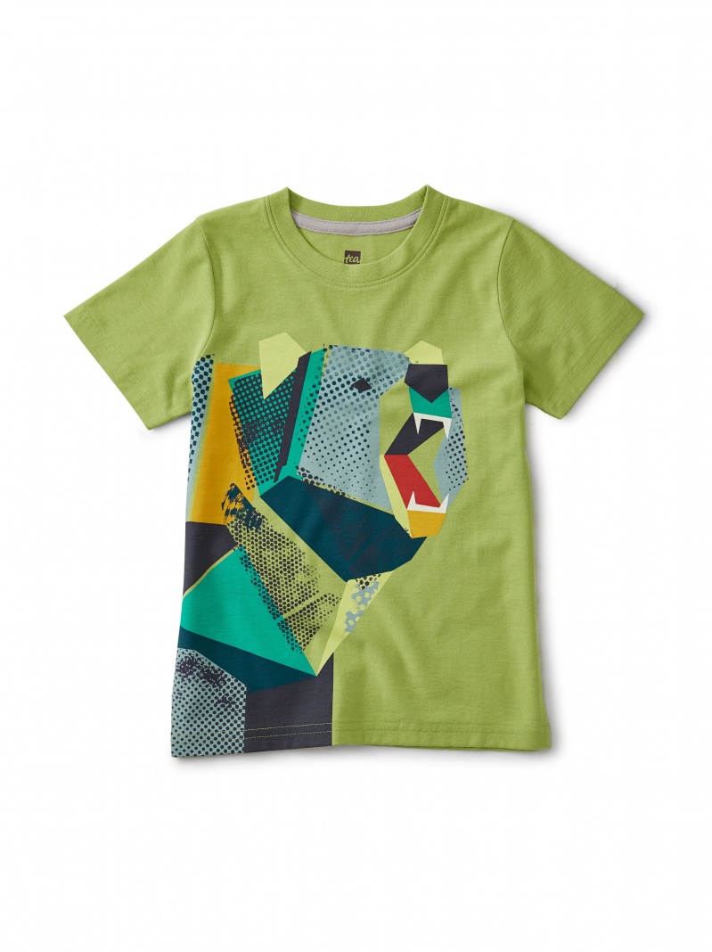 Pop-Art Bear Graphic Tee