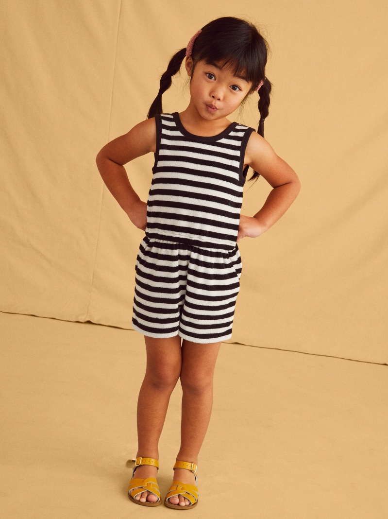 Terry Reversible Wrap Romper