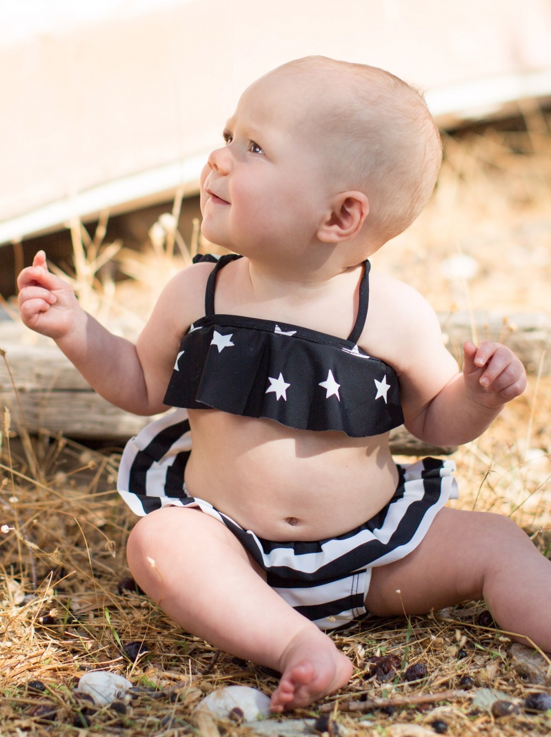 Ruffle Baby Bikini Set