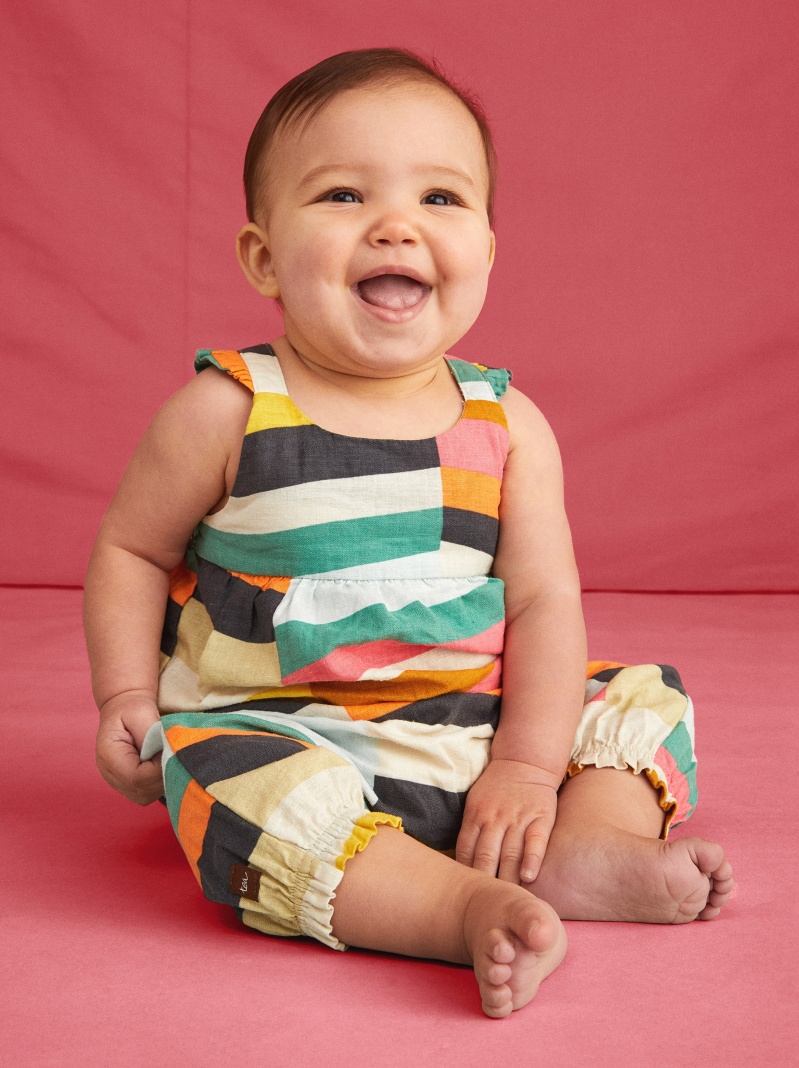 Ruffle Strap Romper