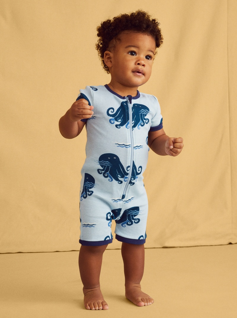 Short Sleeve Baby Pajamas