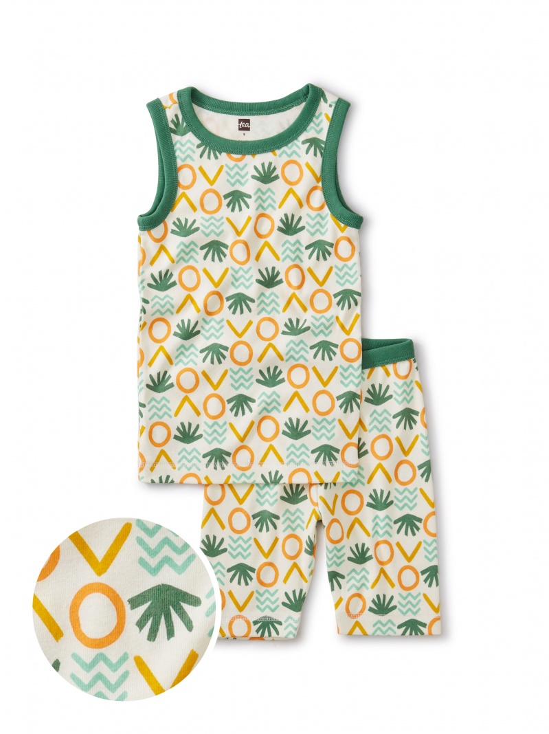 Printed Tank Pajamas