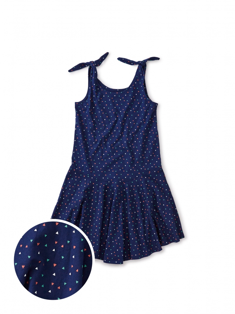 Tie Shoulder Dress