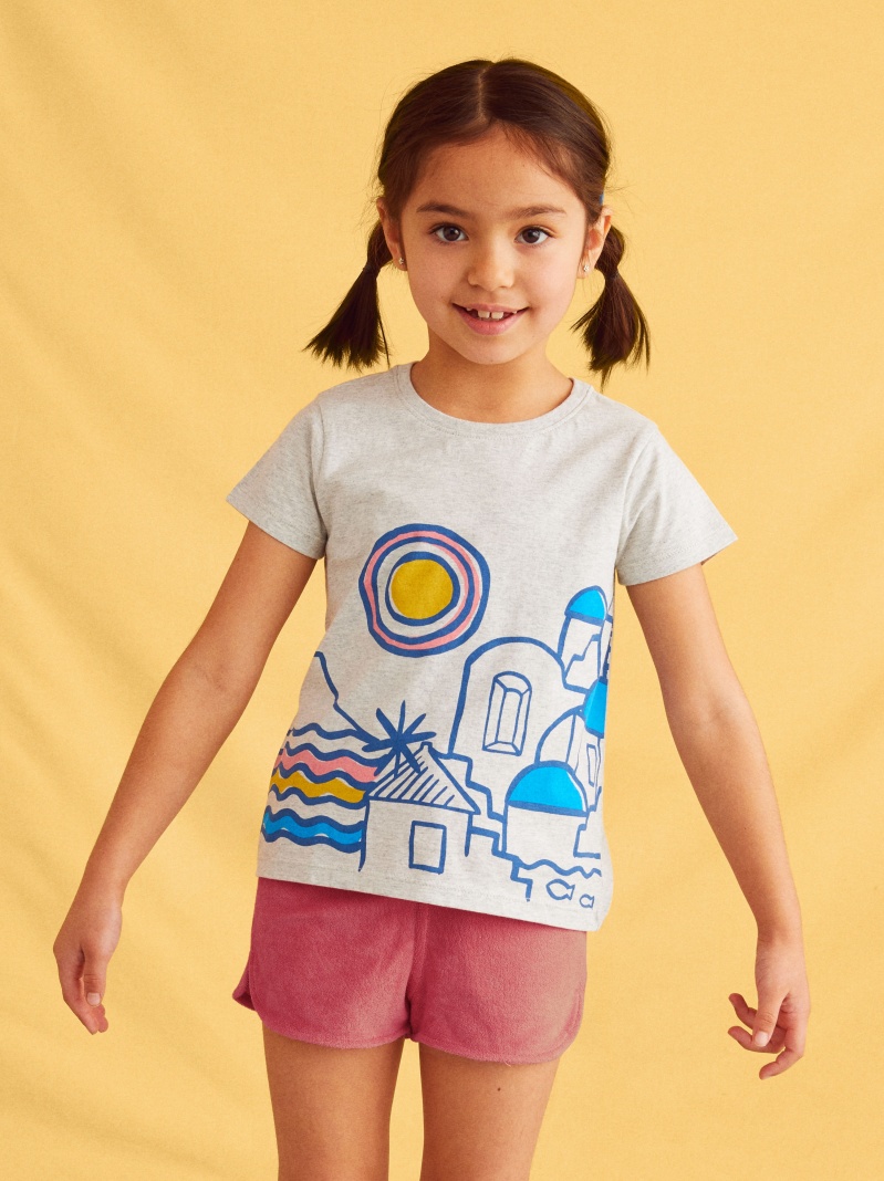 The Island of Santorini Graphic Tee