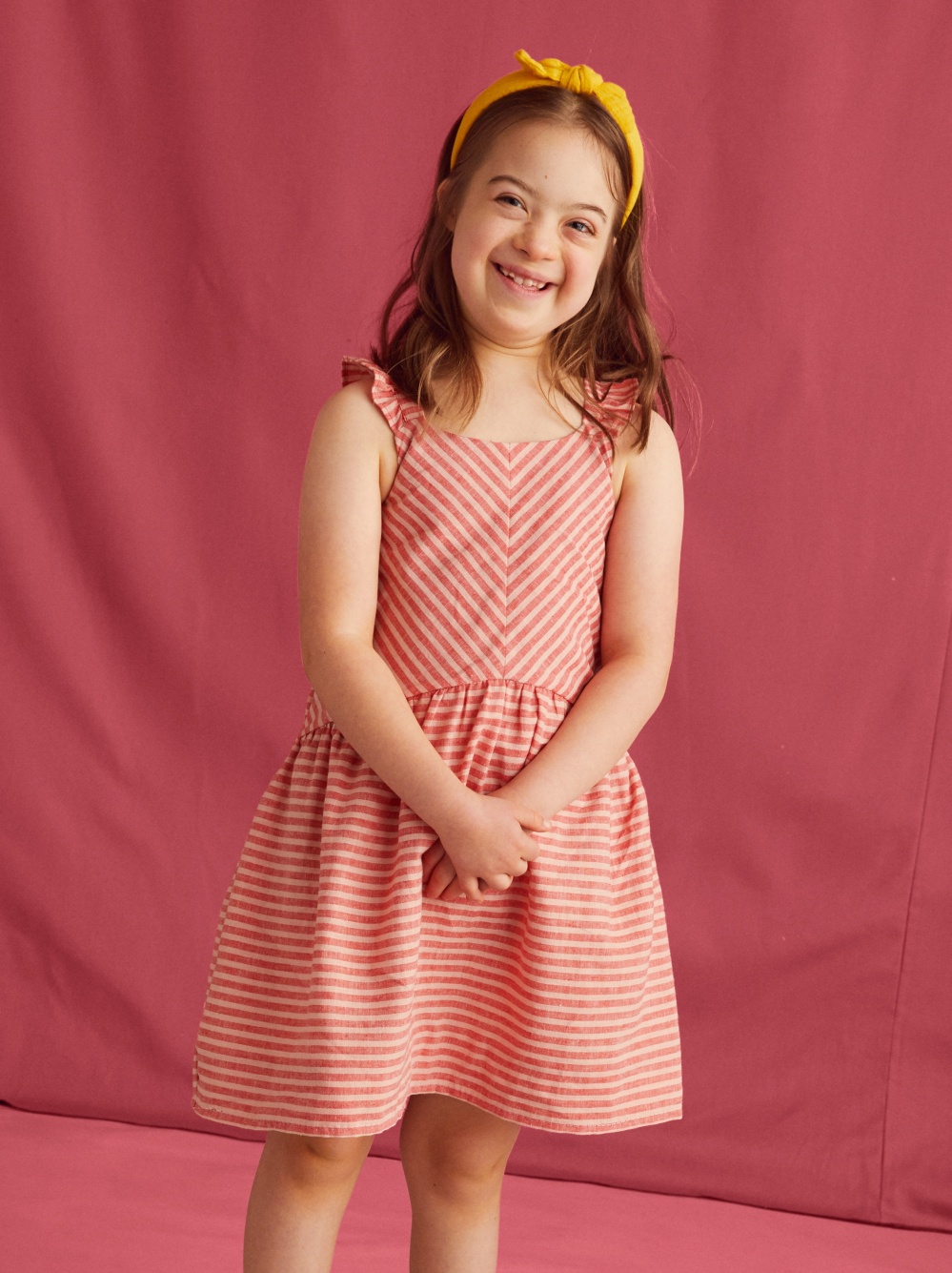Ruffle Back Dress