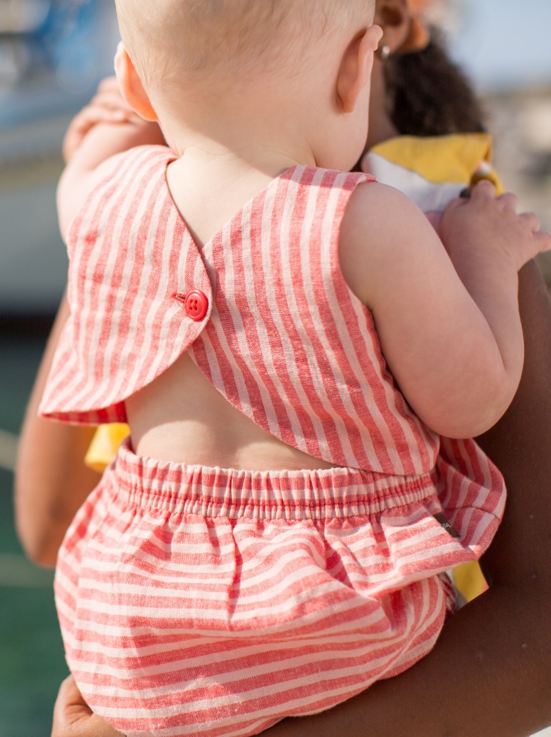 Peekaboo Back Romper