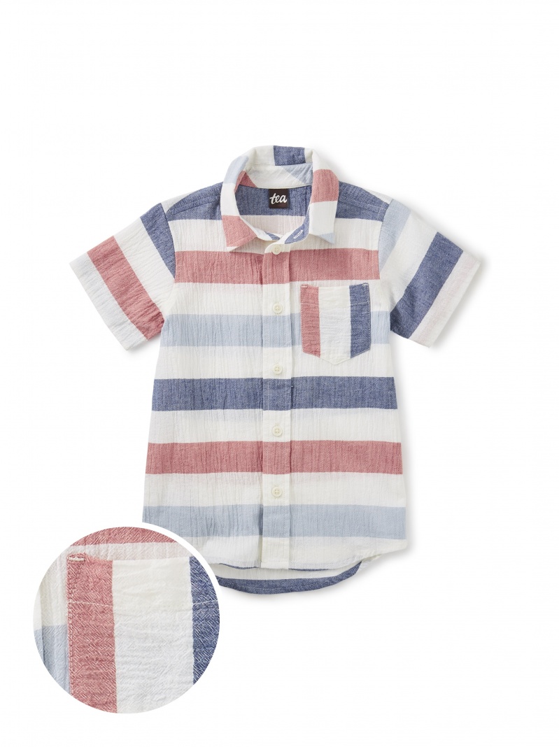 Striped Woven Shirt