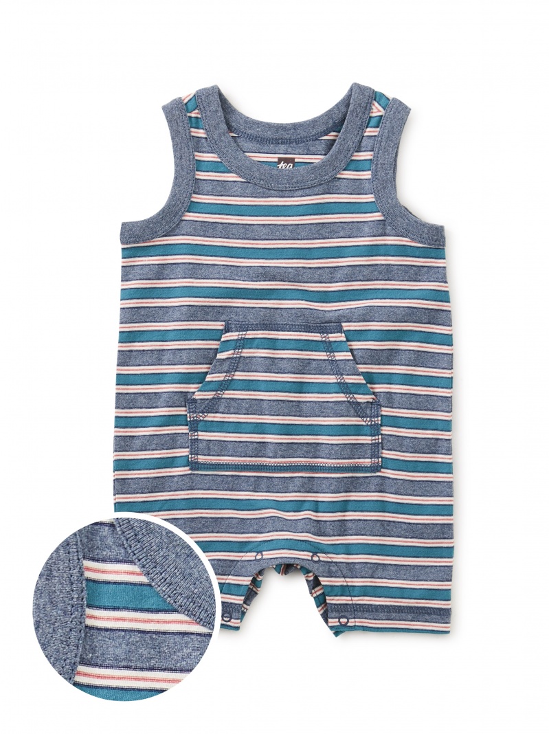 Kanga Pocket Tank Romper