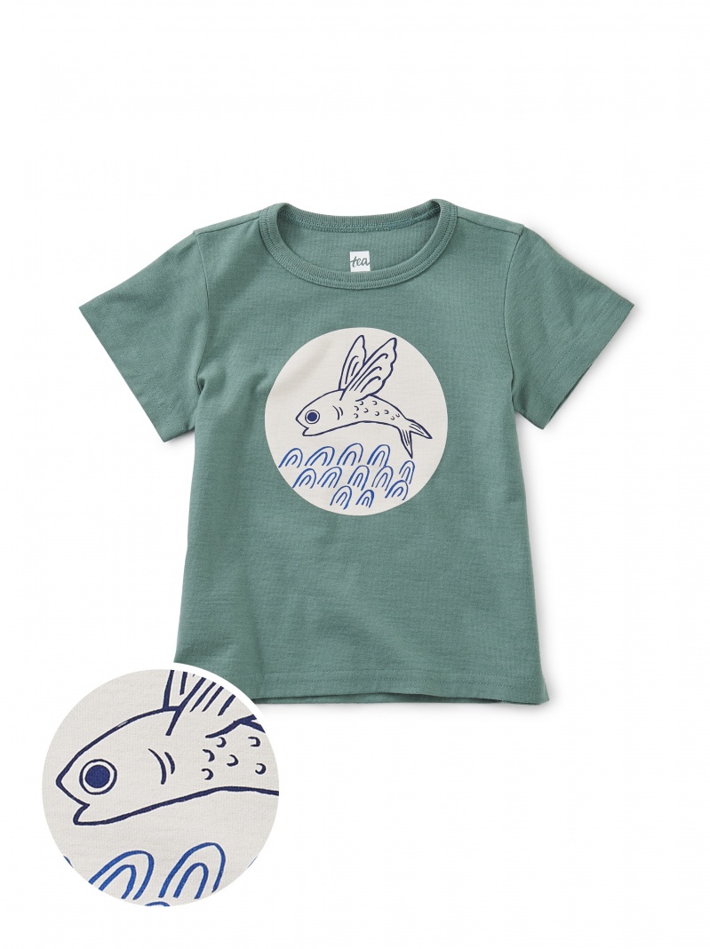Fish Fly Baby Tee