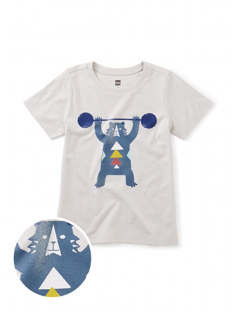 Beary Strong Weightlifting Tee
