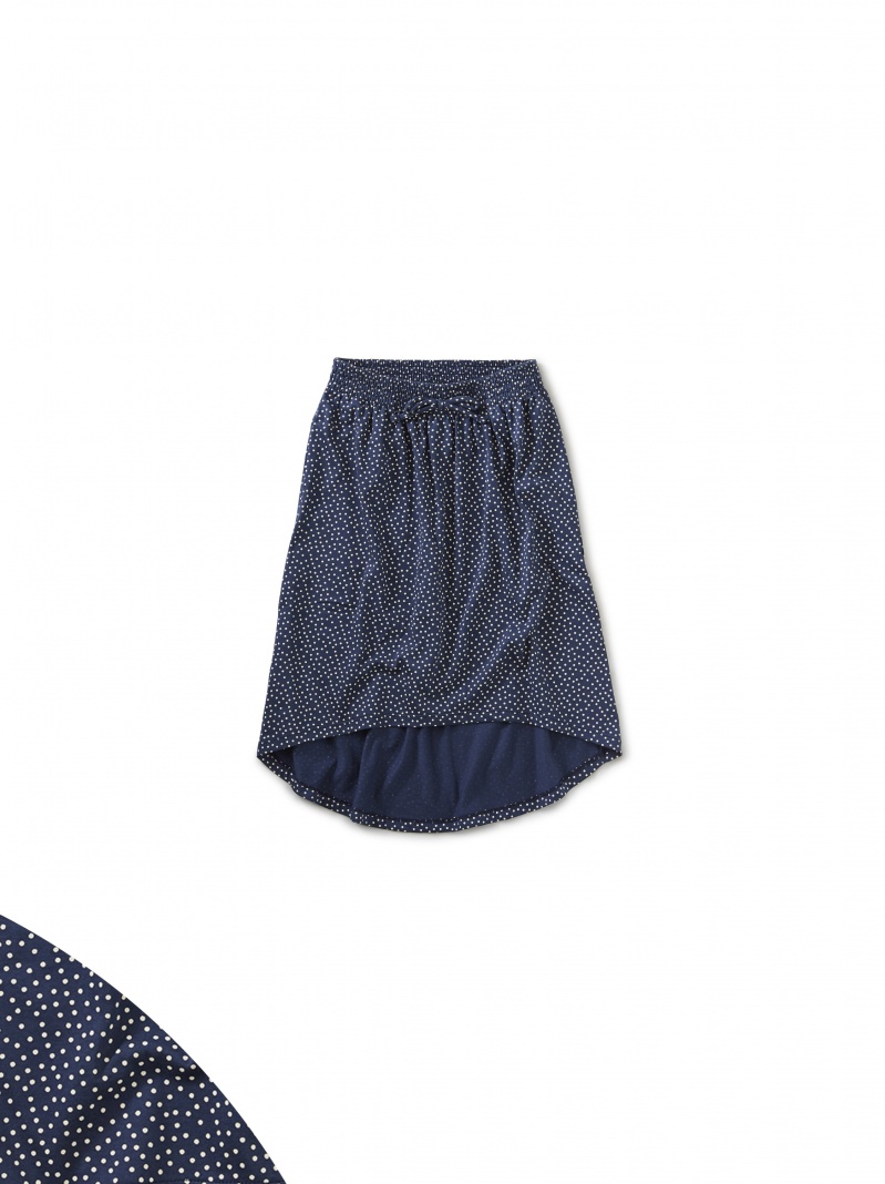 Dot Hi-Lo Skirt