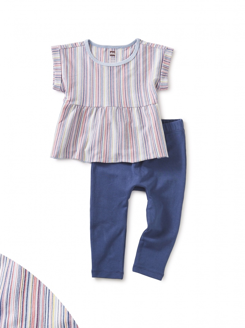 Multi Stripe Baby Set