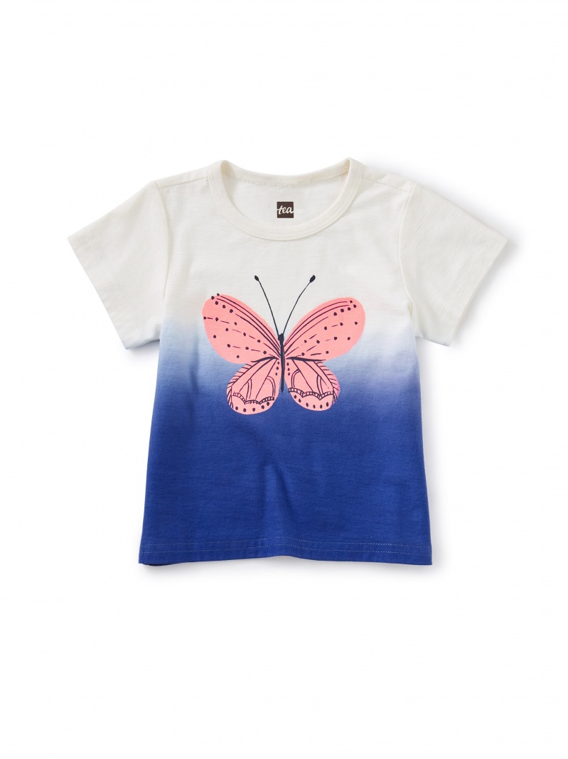 Butterfly Dip Dye Graphic Tee
