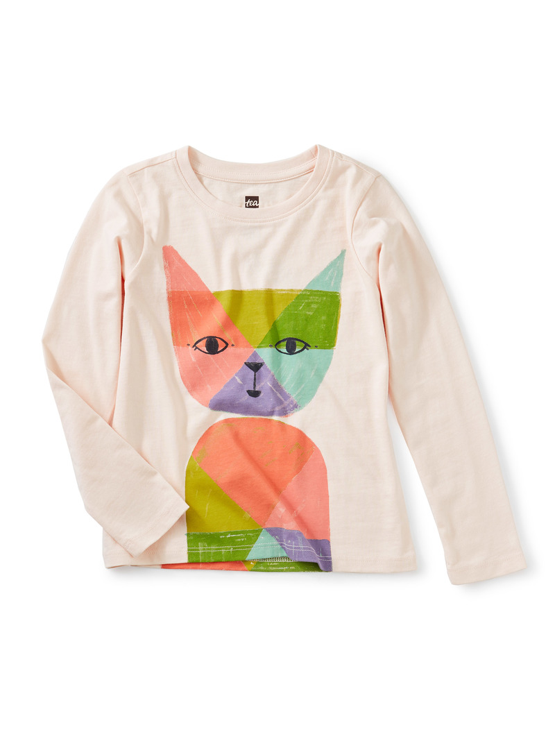 Rainbow Cat Graphic Tee