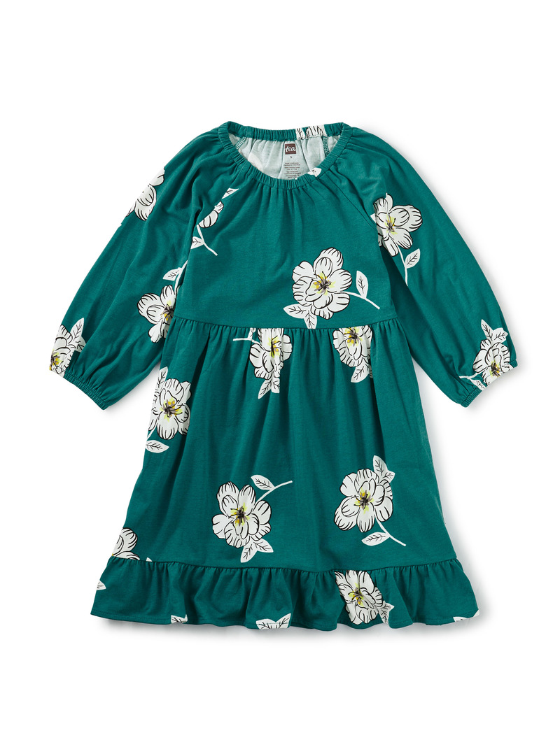Ruffle Hem Dress