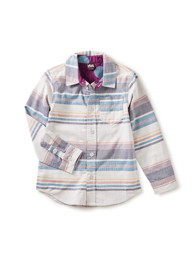 Double Weave Button Up