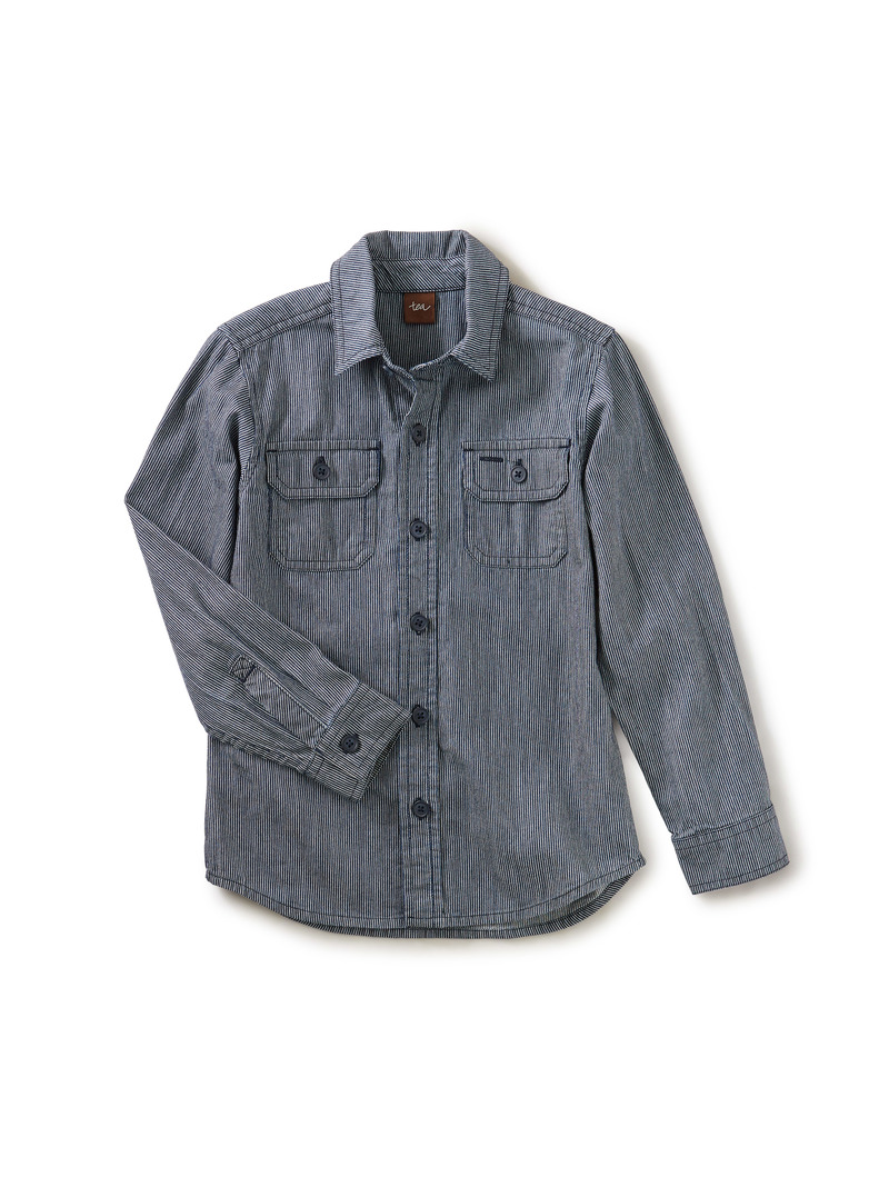 Railroad Button Up