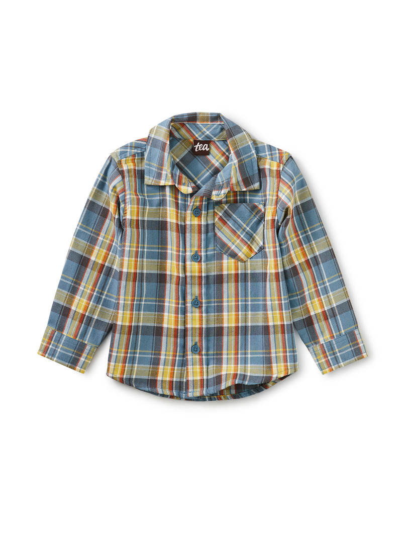 Plaid Baby Shirt