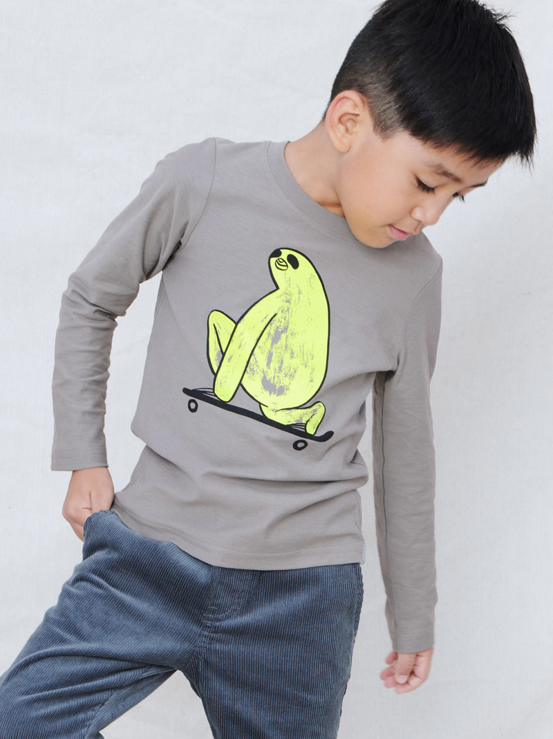 Later Skater Sloth Graphic Tee