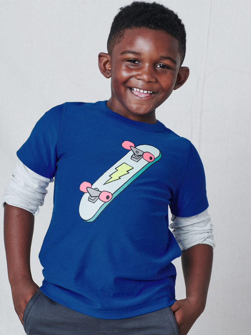 Flip Trick Layered Graphic Tee