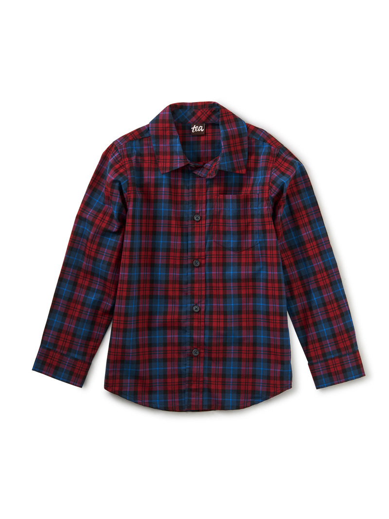 Family Plaid Button Up Shirt