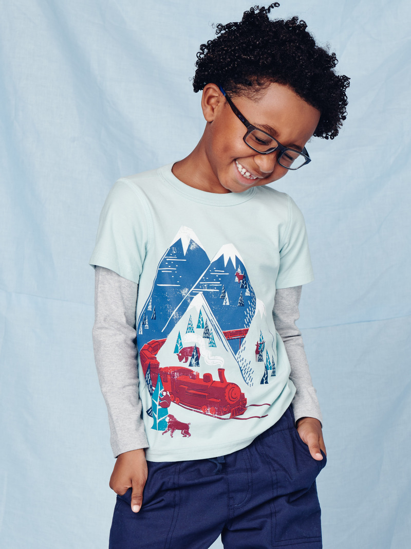 Snow Train Graphic Tee