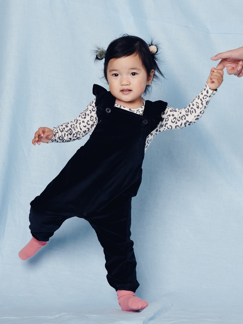Ruffle Overalls