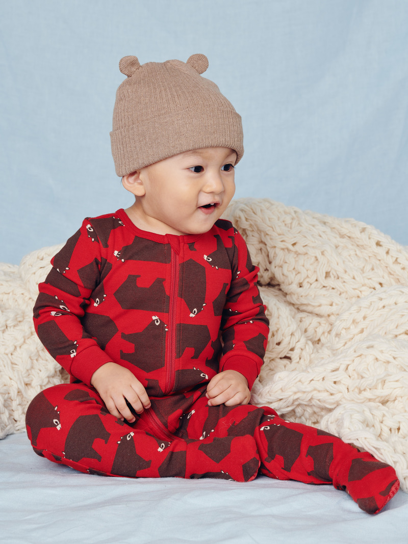 Patterned Footed Pajamas