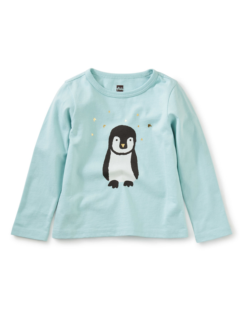 Penguin Metallic Graphic Tee