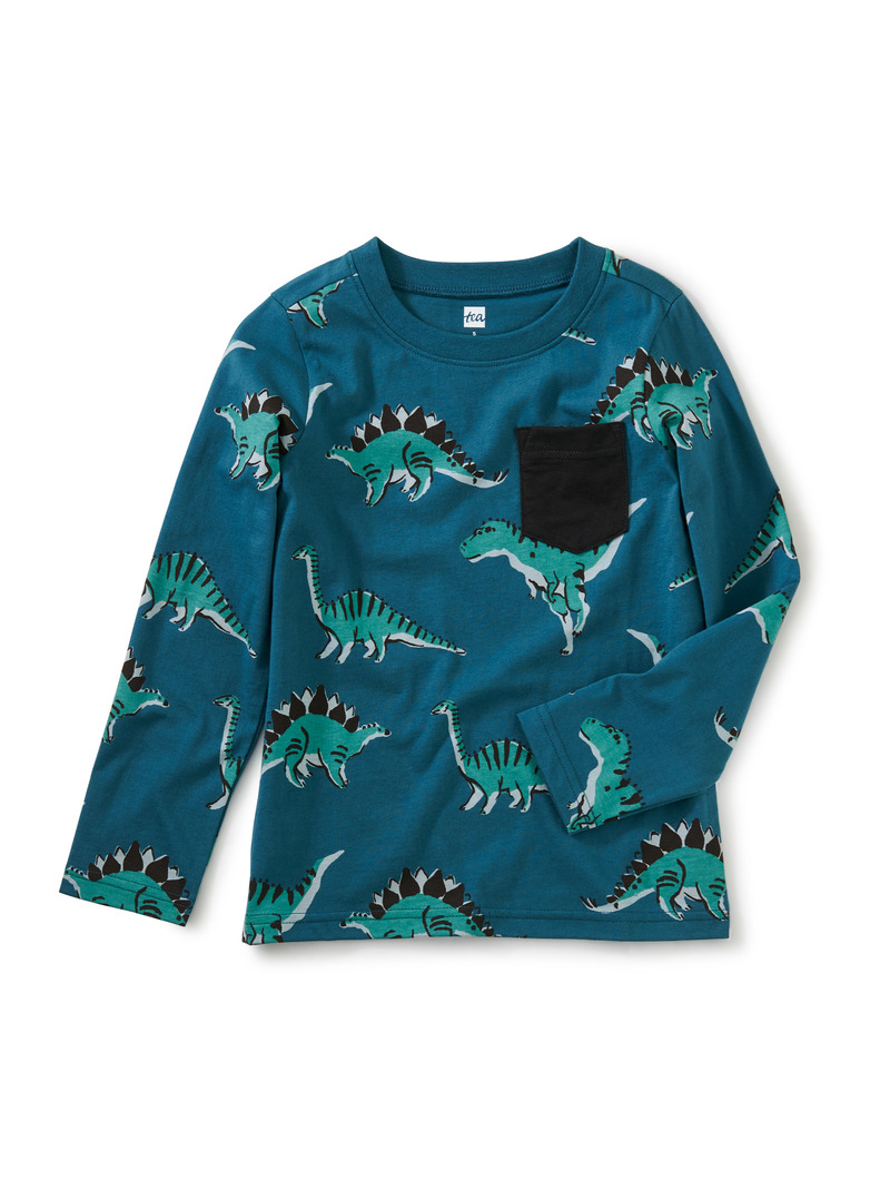 Printed Pocket Tee