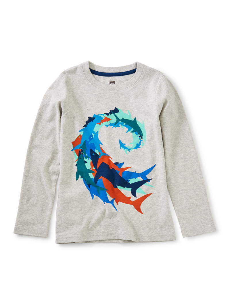 Ride The Shark Wave Tee