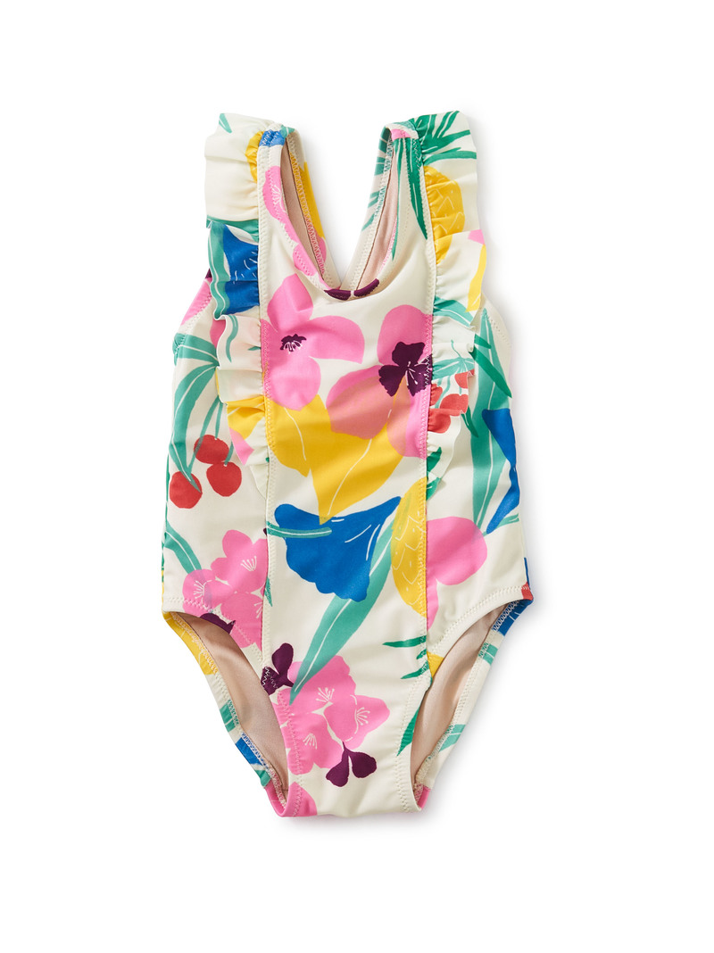 One-Piece Ruffle Baby Swimsuit