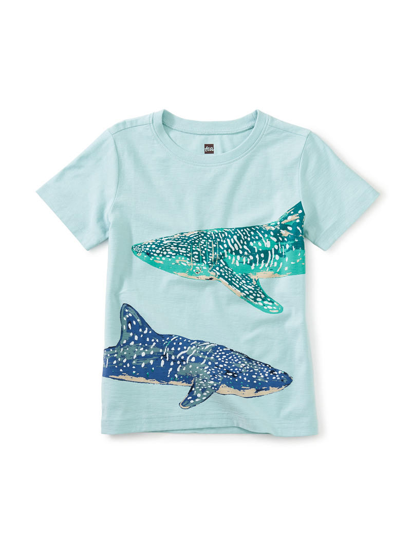 Whale Shark Double-Sided Graphic Tee