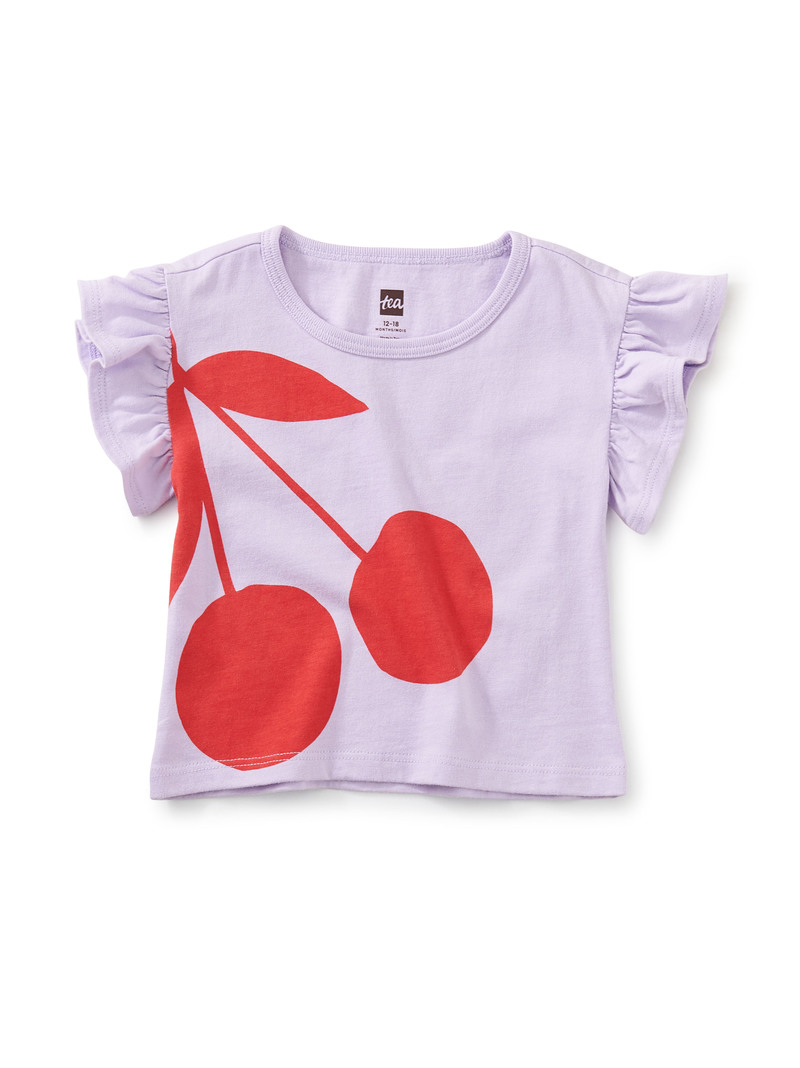 Cherry on Top Flutter Tee