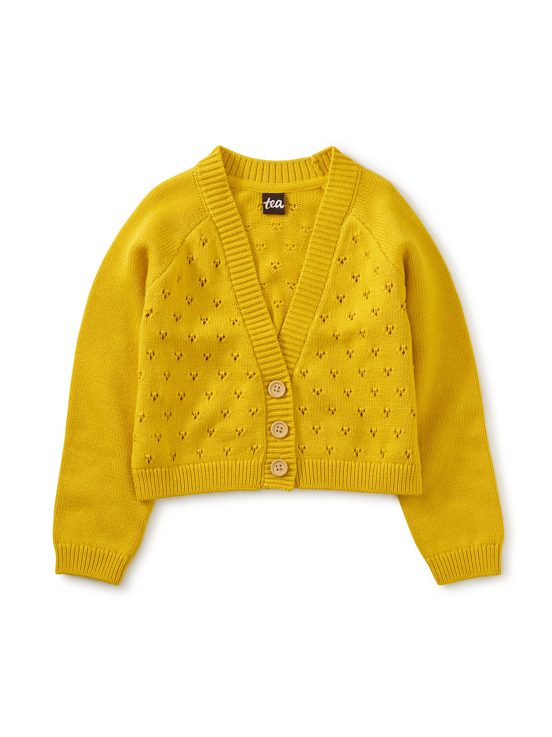 Pointelle Cardigan