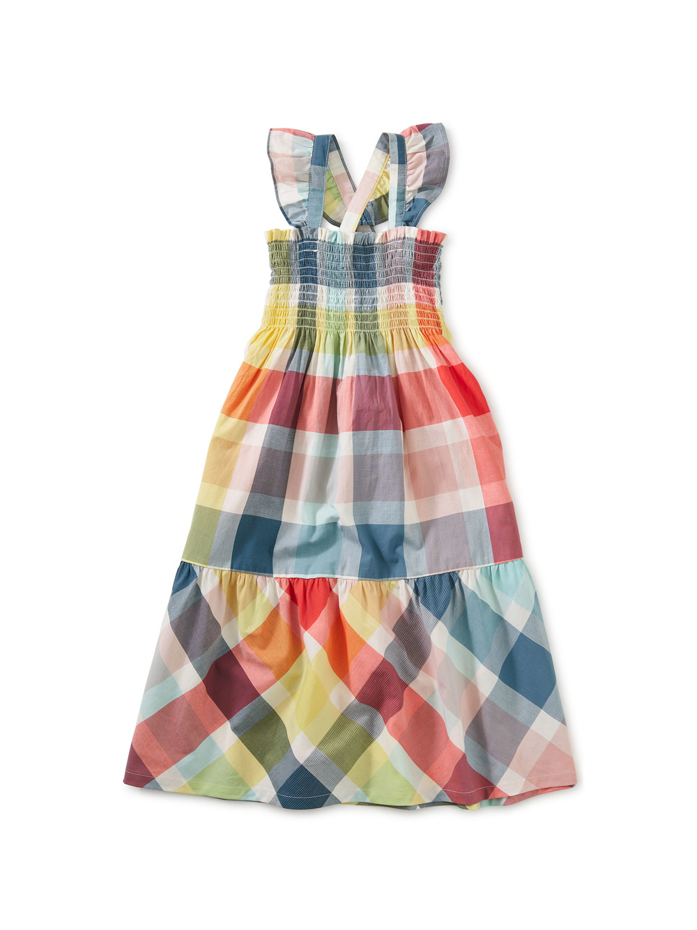 Smocked Midi Dress