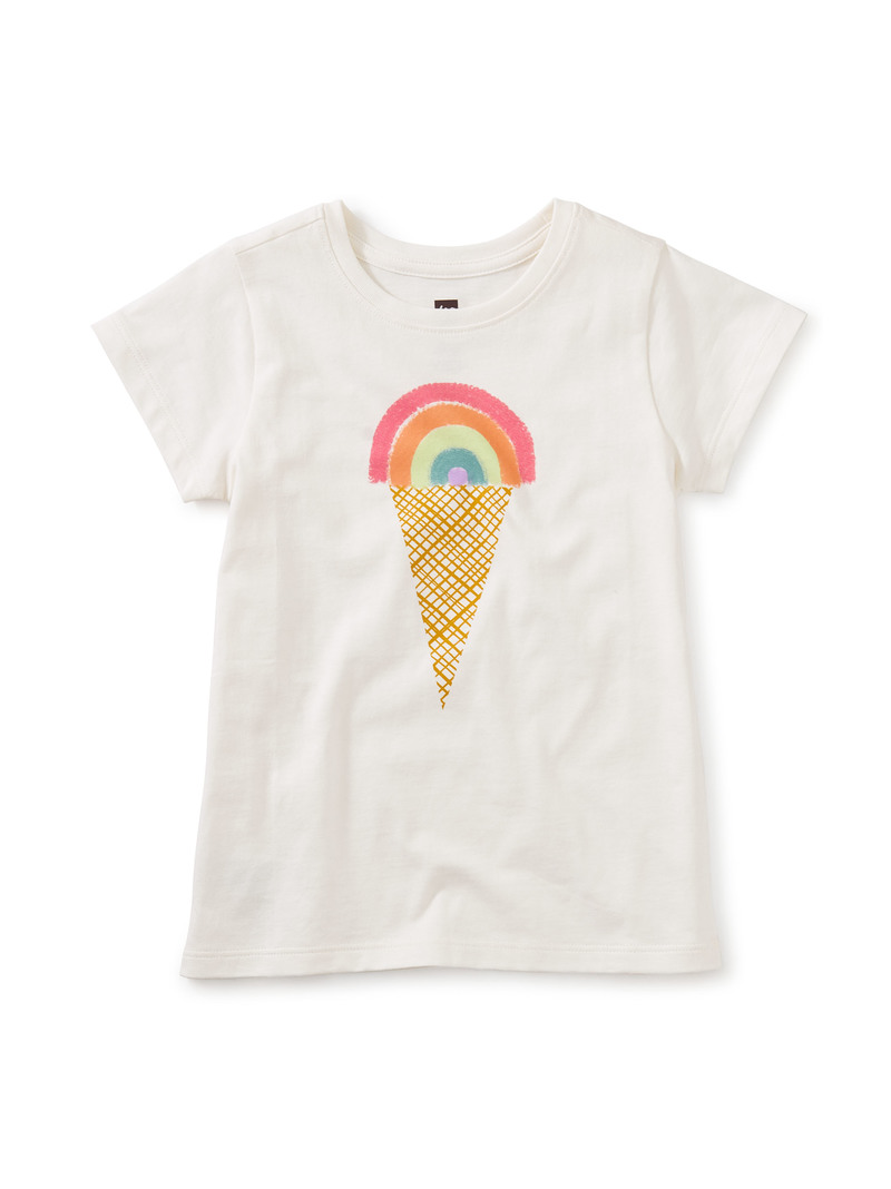 Rainbow Ice Cream Graphic Tee