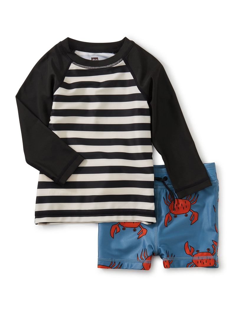 Rash Guard Baby Swim Set