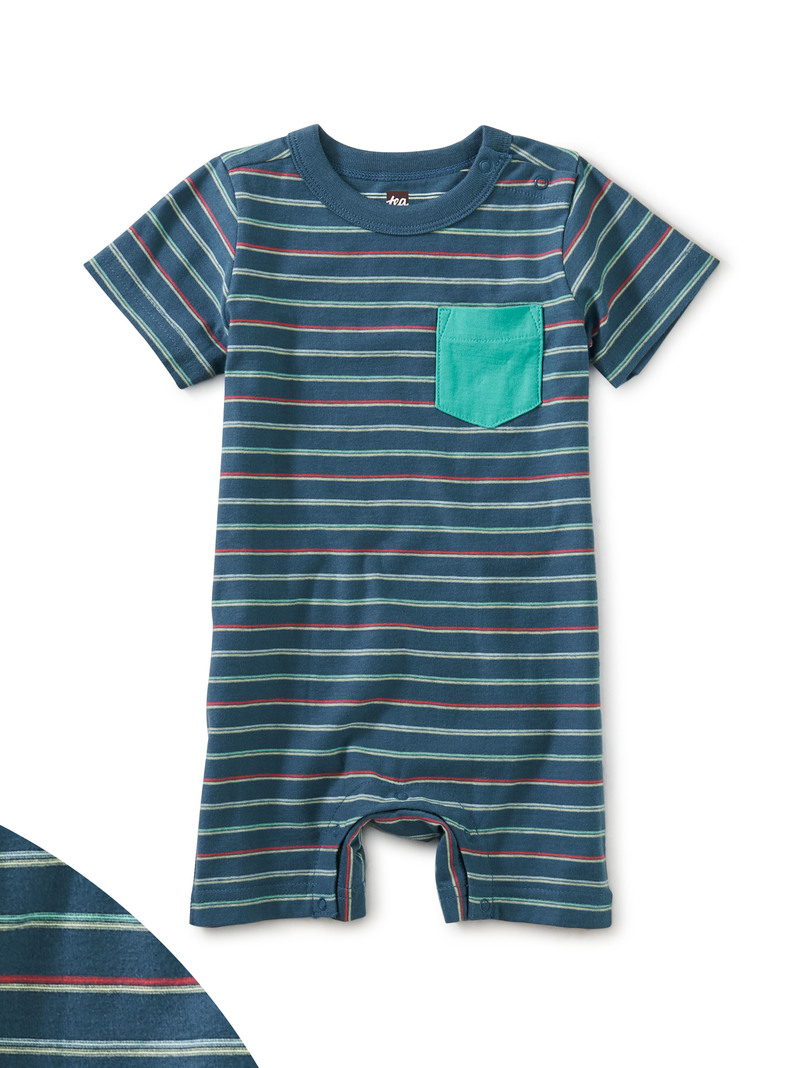Pop Pocket Shortie Baby Romper