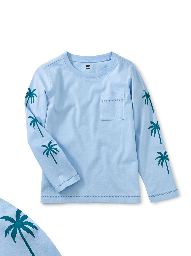 Palm Sleeve Graphic Tee