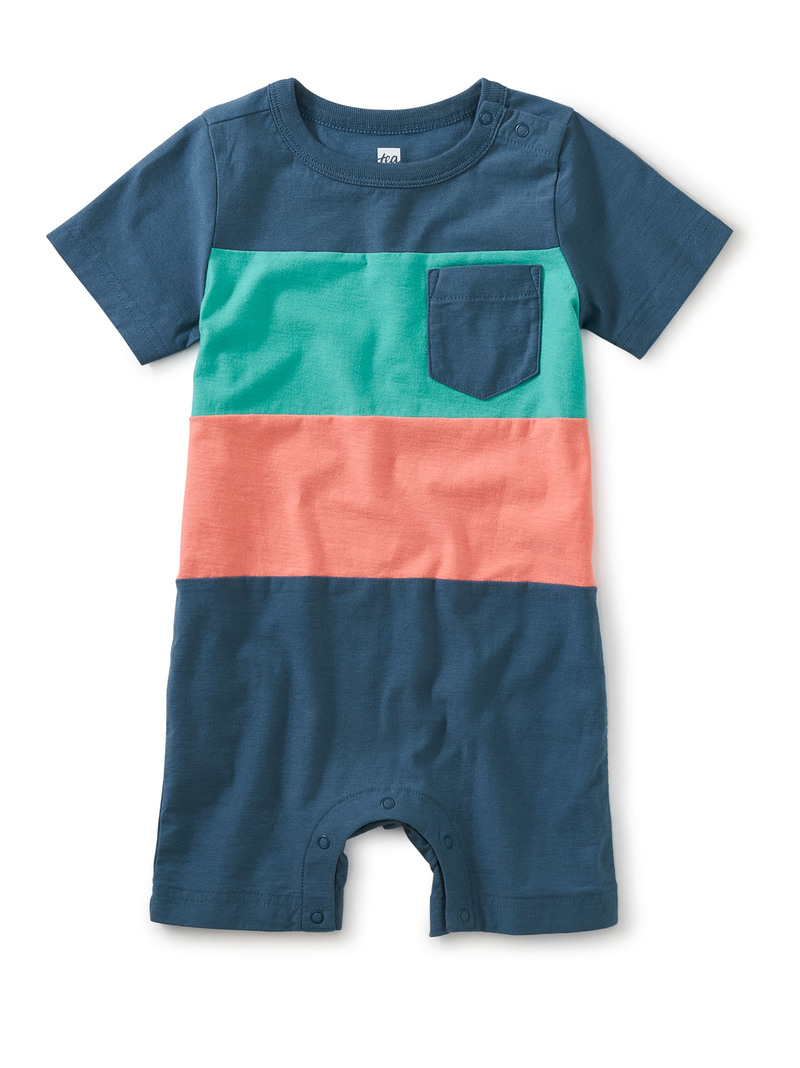 Pop Pocket Shortie Baby Romper