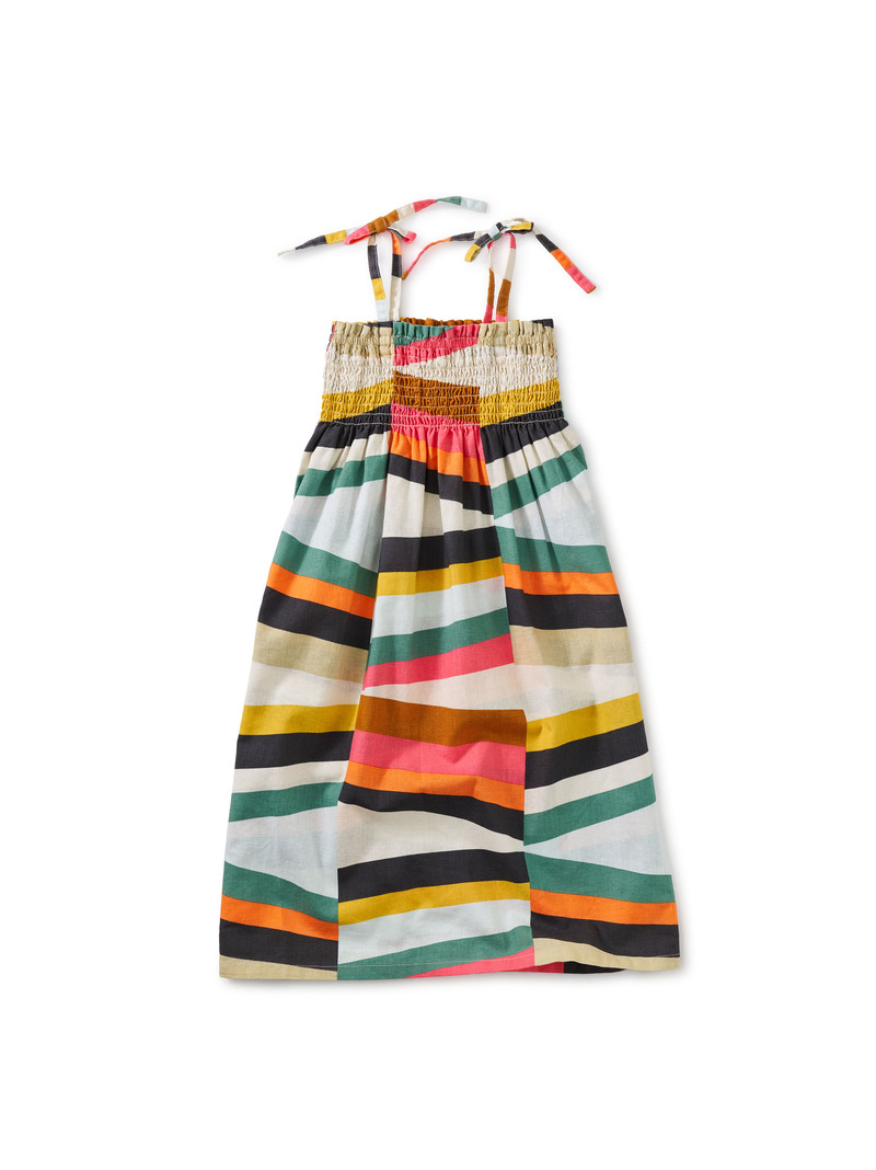 Tie Shoulder Midi Dress