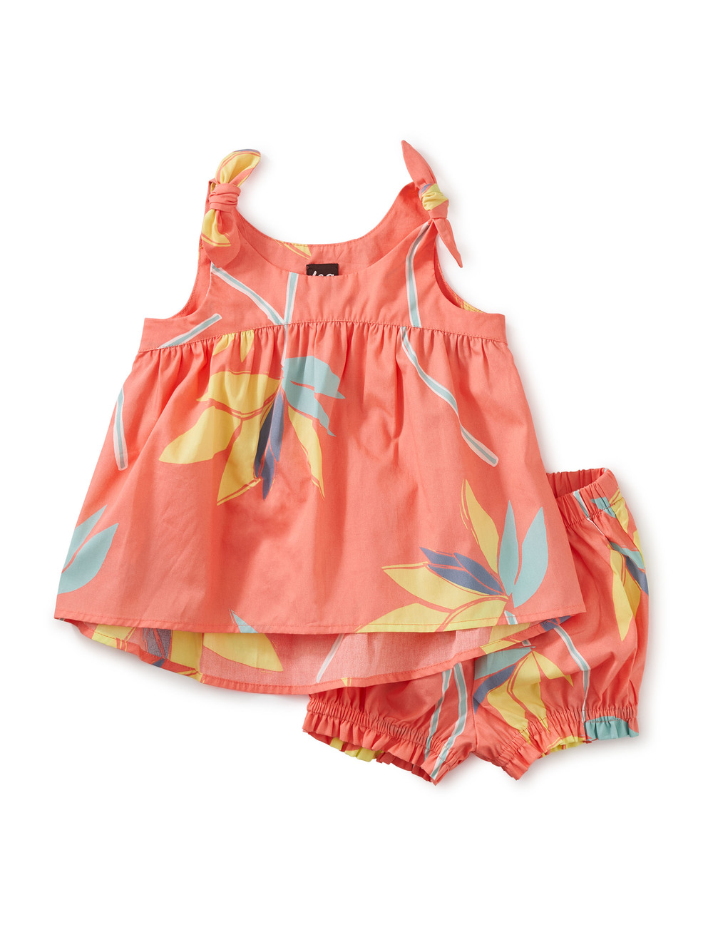 Tie Shoulder Baby Set