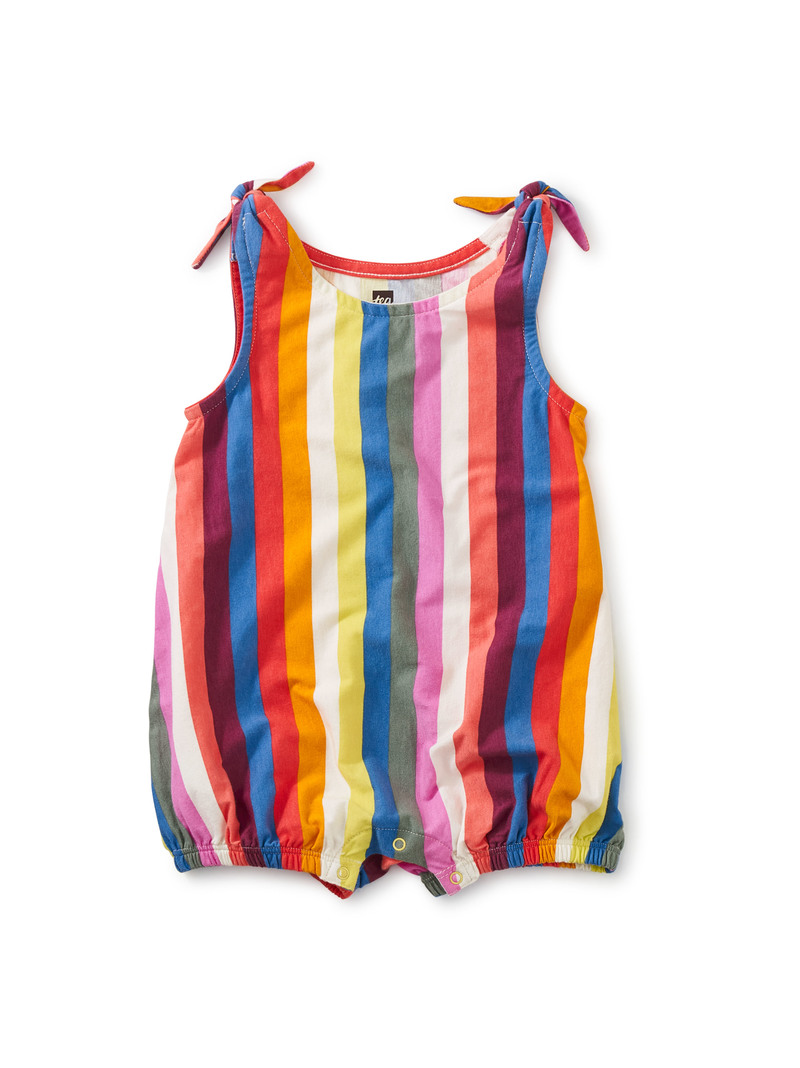 Tie Shoulder Baby Romper