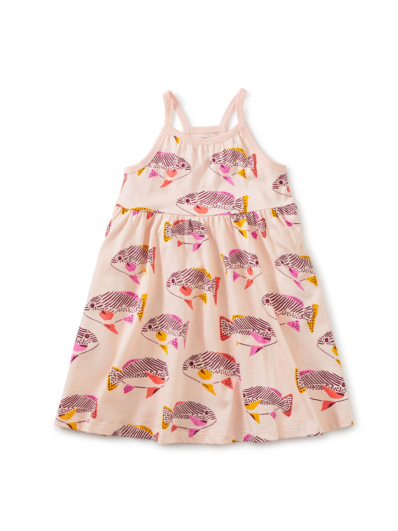Spaghetti Strap Trapeze Dress