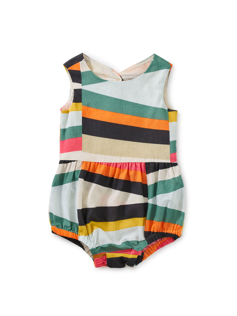 Peekaboo Back Baby Romper